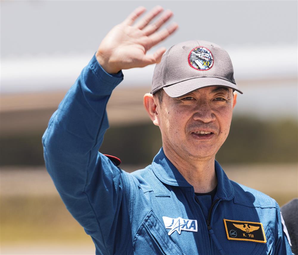 Kimiya Jui je na ISS už podruhé (Zdroj: NASA)